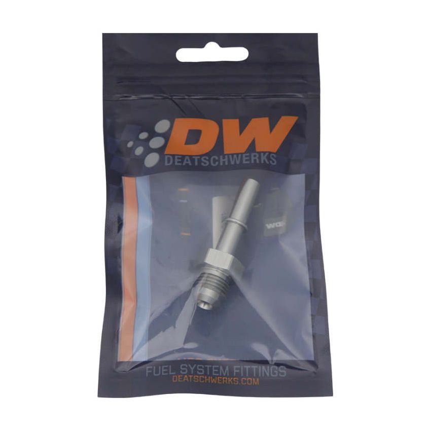 DeatschWerks 6-02-0112 6AN Male Flare to 5/16IN Male EFI Quick Connect Adapter