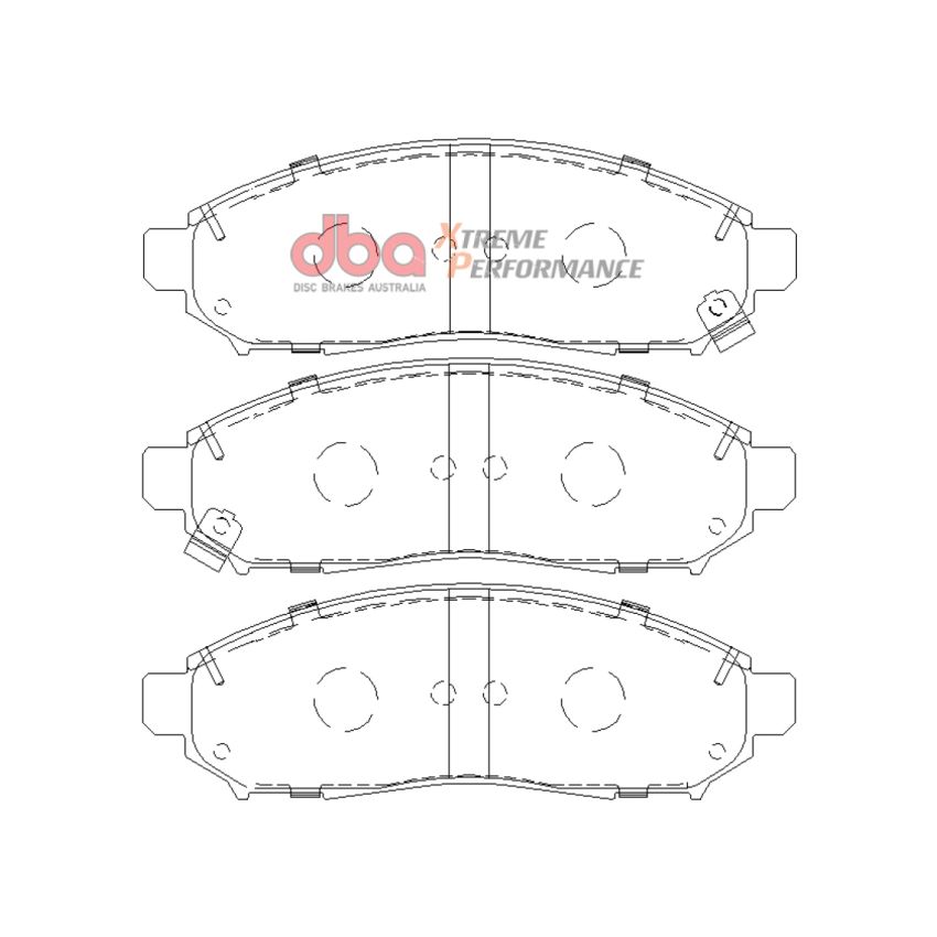 DBA 05-12 Nissan Pathfinder XP650 Front Brake Pads
