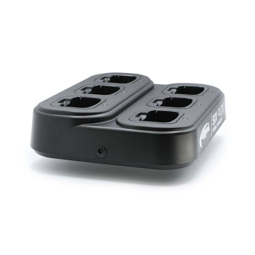 Rugged Radios 6PACK-V3 6-Pack Bank Charger for Handheld Radios V3