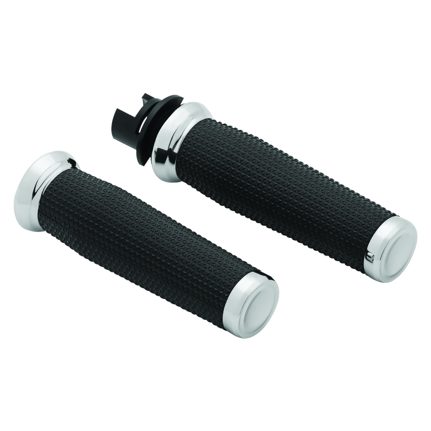 Kuryakyn 5944 Thresher Grips 14-17 Indian Models Chrome