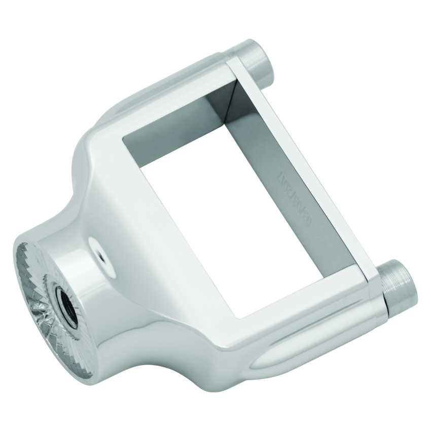 Kuryakyn 3186 Side Mount License Plate Holder Clamp 86-23 XL Models Chrome