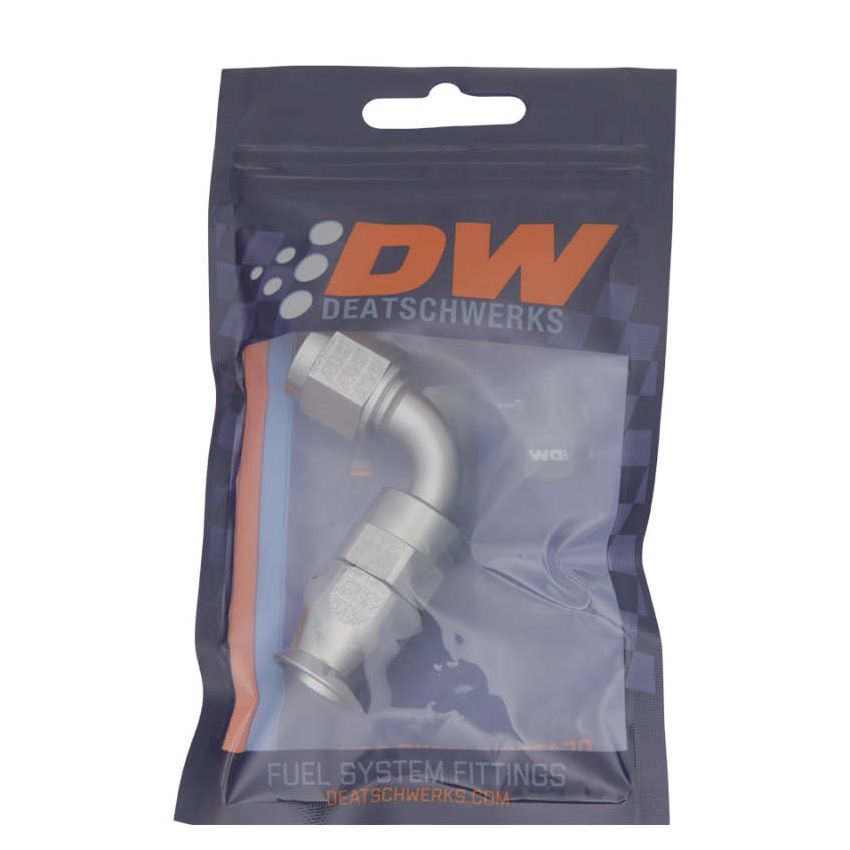 #6 90-Deg Hose End PTFE Series