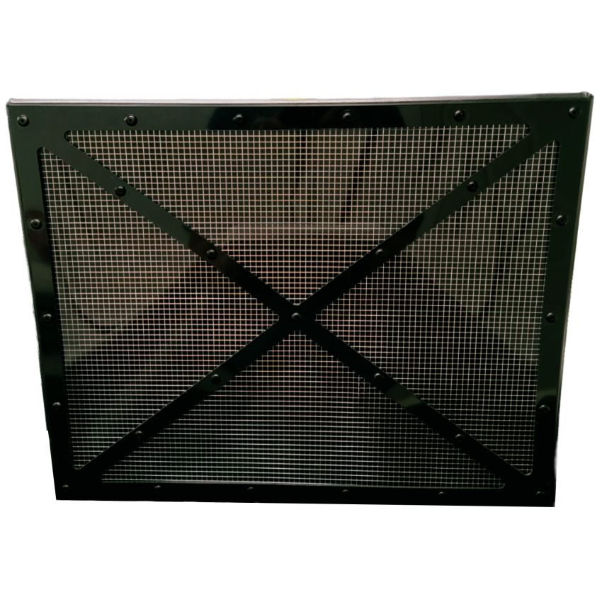 DOMINATOR RACE PRODUCTS DOM550-BK Shaker Screen Radiator DLM Black
