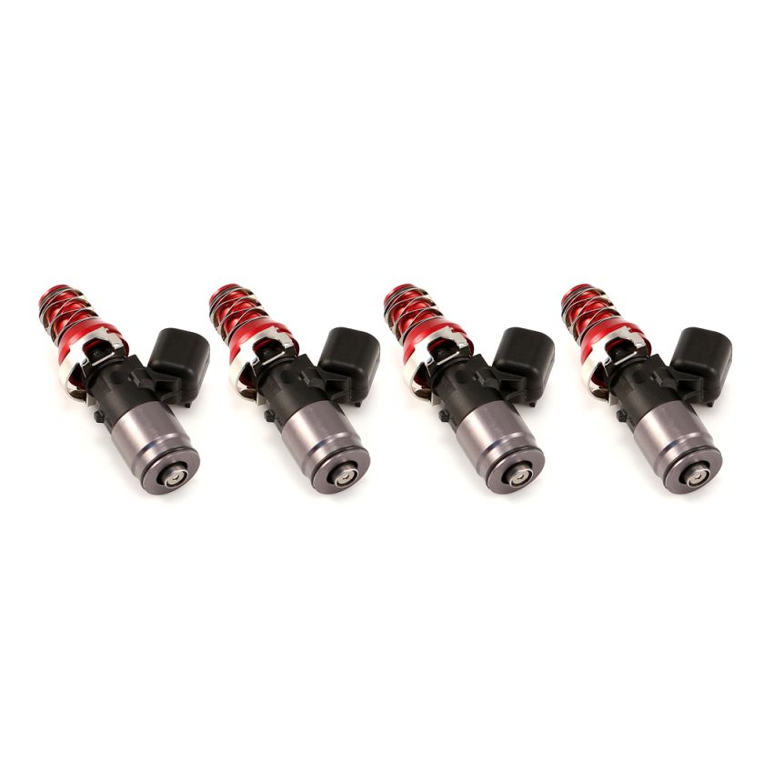 Injector Dynamics ID1050X Injectors WRX-16B Bottom Adaptors 11mm (Red) Adaptors (Set of 4)