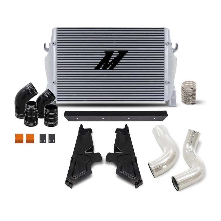 Mishimoto MMINT-RAM-19KSLP 2019+ Dodge Ram 6.7L Cummins Intercooler Kit / SL Cooler - P Pipes