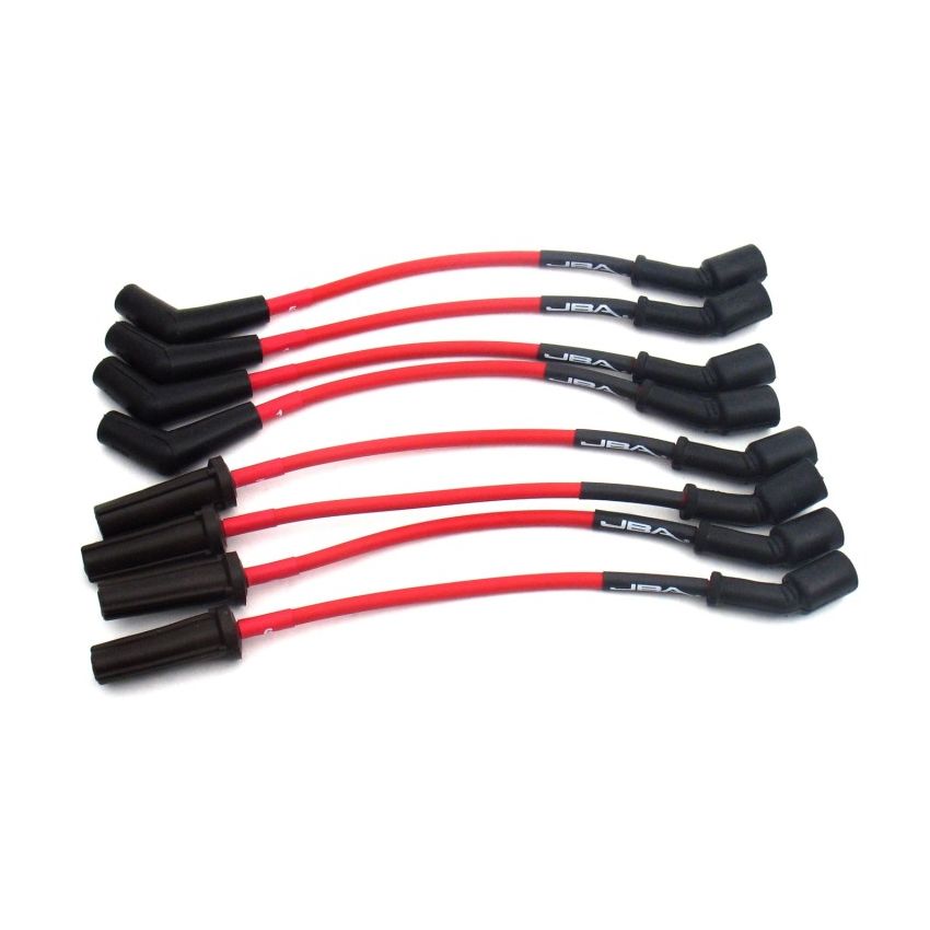JBA 01-06 GM 8.1L Truck Ignition Wires - Red