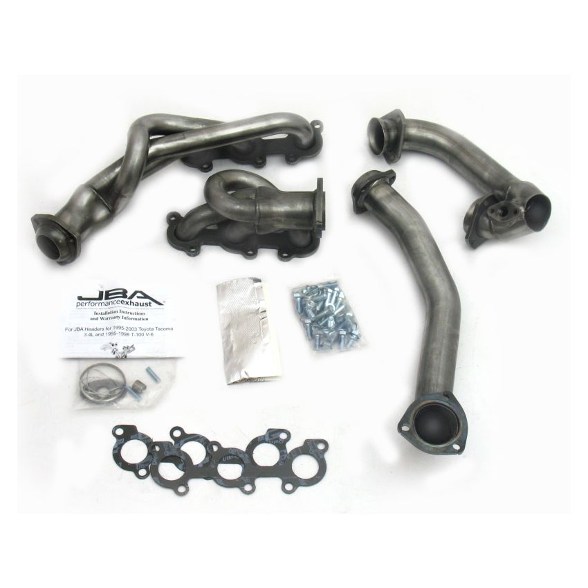 JBA 01-04 Toyota 3.4L V6 w/o EGR 1-1/2in Primary Raw 409SS Cat4Ward Header