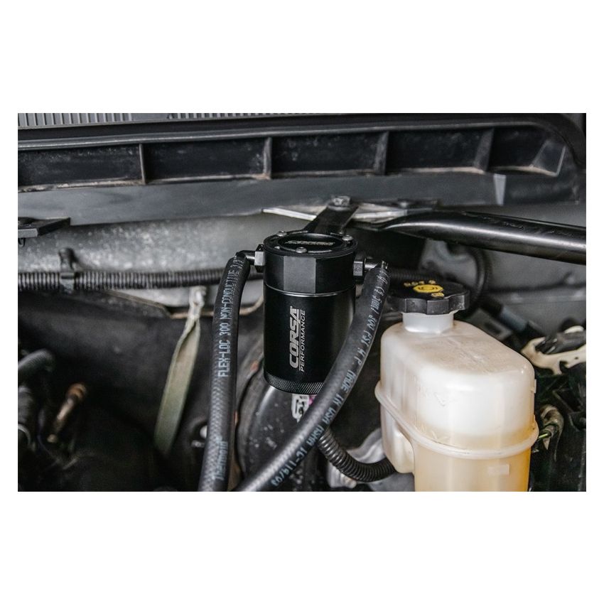 CORSA PERFORMANCE CORCC0001 15-20 Chevy Tahoe 6.2L Catch Can