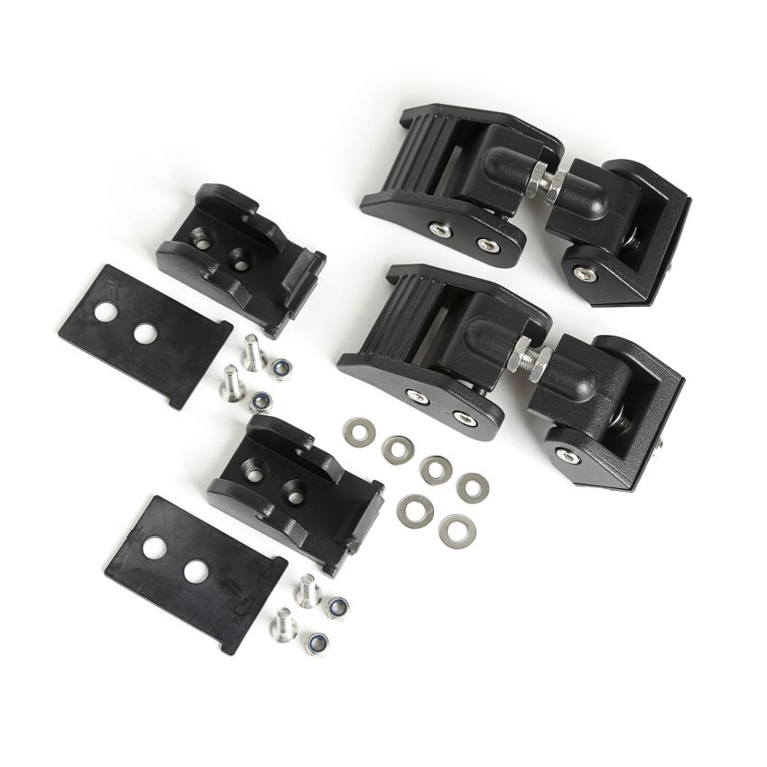 Hood Latches Black 18-   Jeep Wrangler JL