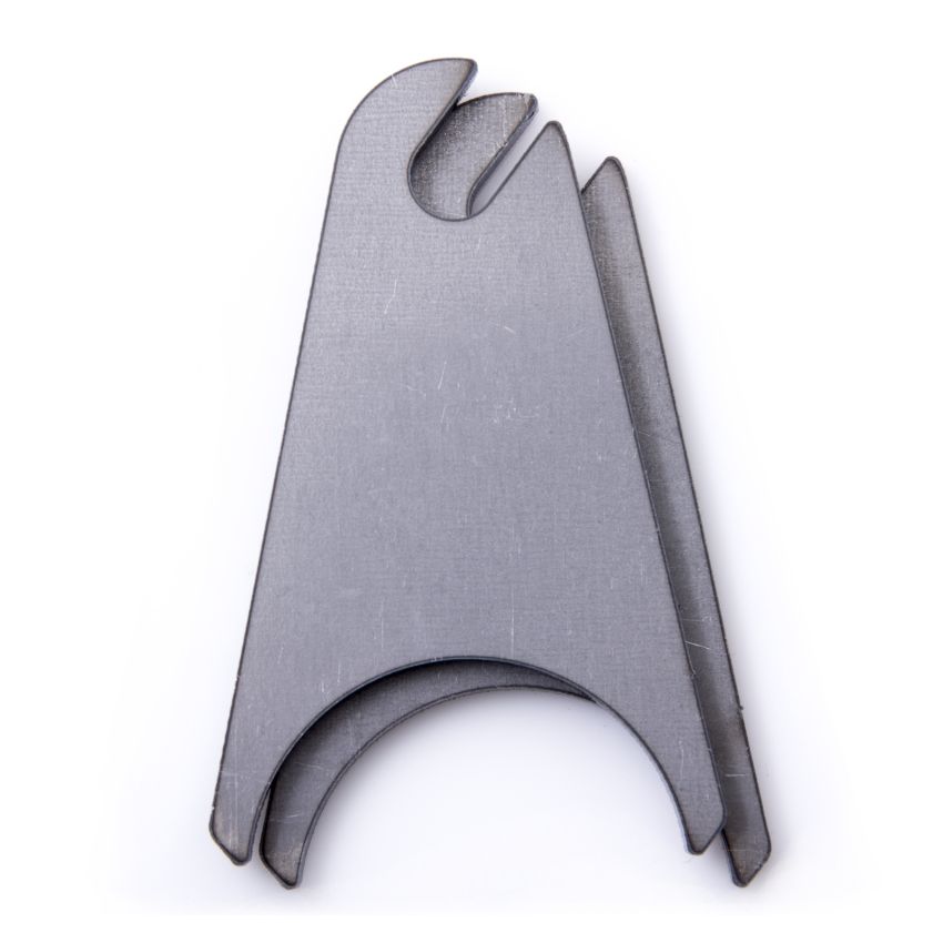 ANZO Mounting Tabs Universal 2.0in inch Radius Universal Slotted Mounting Tab