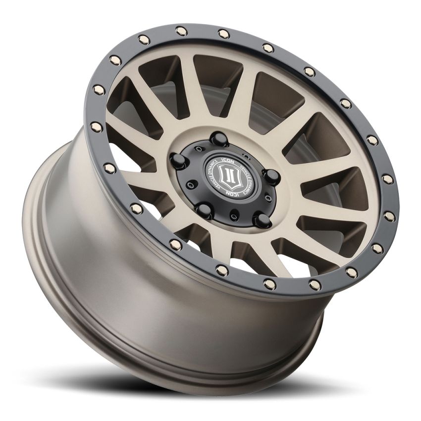 ICON 2017855557BR Compression 17x8.5 5x150 25mm Offset 5.75in BS 110.1mm Bore Bronze Wheel