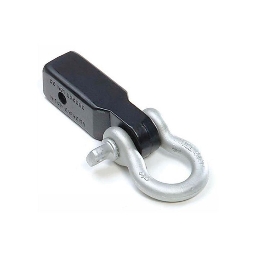 Rampage 1999-2019 Universal D-Ring Receiver Hitch - Black