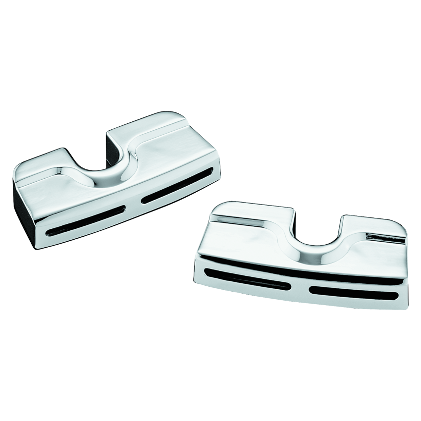 Kuryakyn 8323 Spark Plug & Head Bolt Covers Twin Cam Chrome