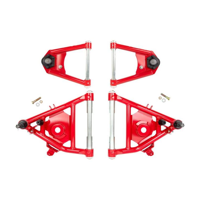 UMI Performance 73-87 GM C10 Street Performance A-Arm Kit - Red