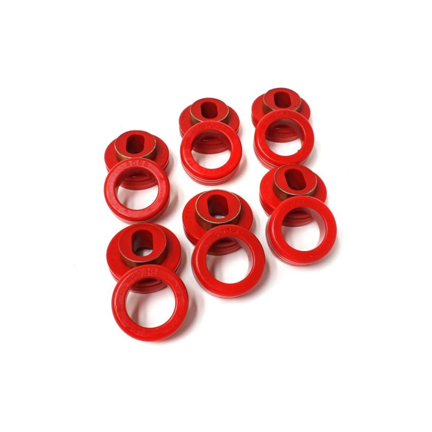 Energy Suspension 81-87 GM 1/2-3/4-1 Ton C-10/C-20/C30/C1500/C2500/C3500 PU 2WD Red Body Mount Set