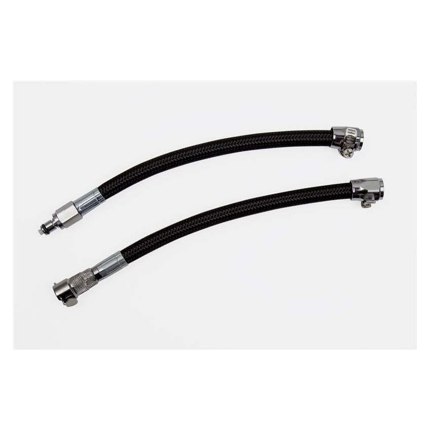 Goodridge HDFL002 HD Crossover Lines w/Black Hose