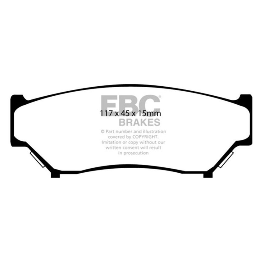EBC UD807 99-03 Chevrolet Tracker 2.0 Ultimax2 Front Brake Pads