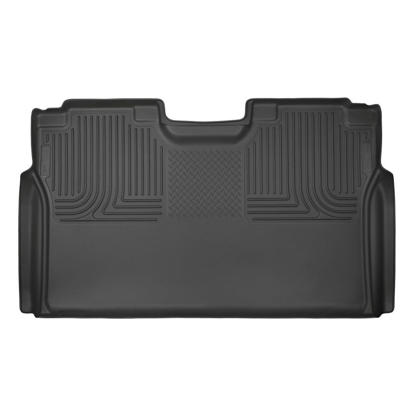 HUSKY LINERS HSK19371 15-  Ford F150 Supercrew Rear Floor Liners Black