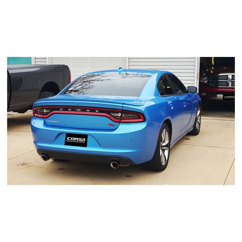 CORSA PERFORMANCE COR14977 Two Single 4in Polished Pro-Series Tips Kit