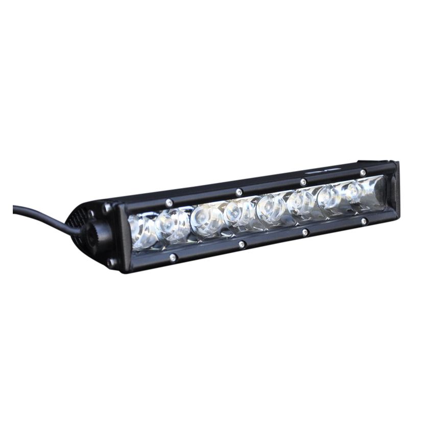 DV8 Offroad SL 8 Slim 10in Light Bar Slim 50W Spot 5W CREE LED - Black