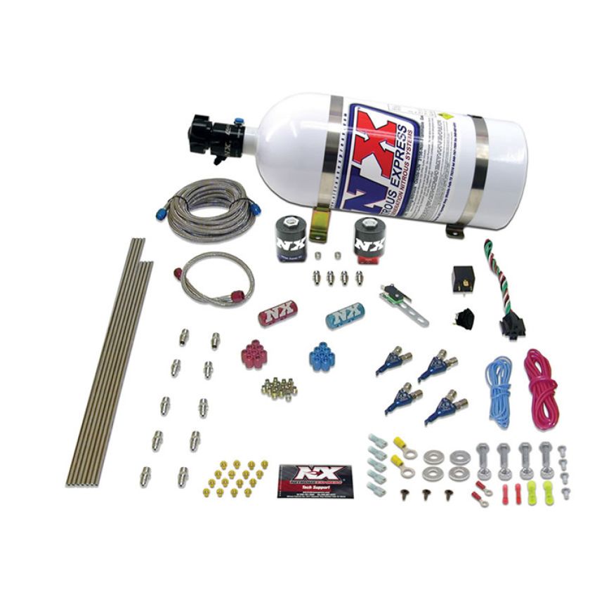 Nitrous Express 80045-05 4-CYL ALCOHOL (125-175-225-275HP) WITH 5LB BOTTLE