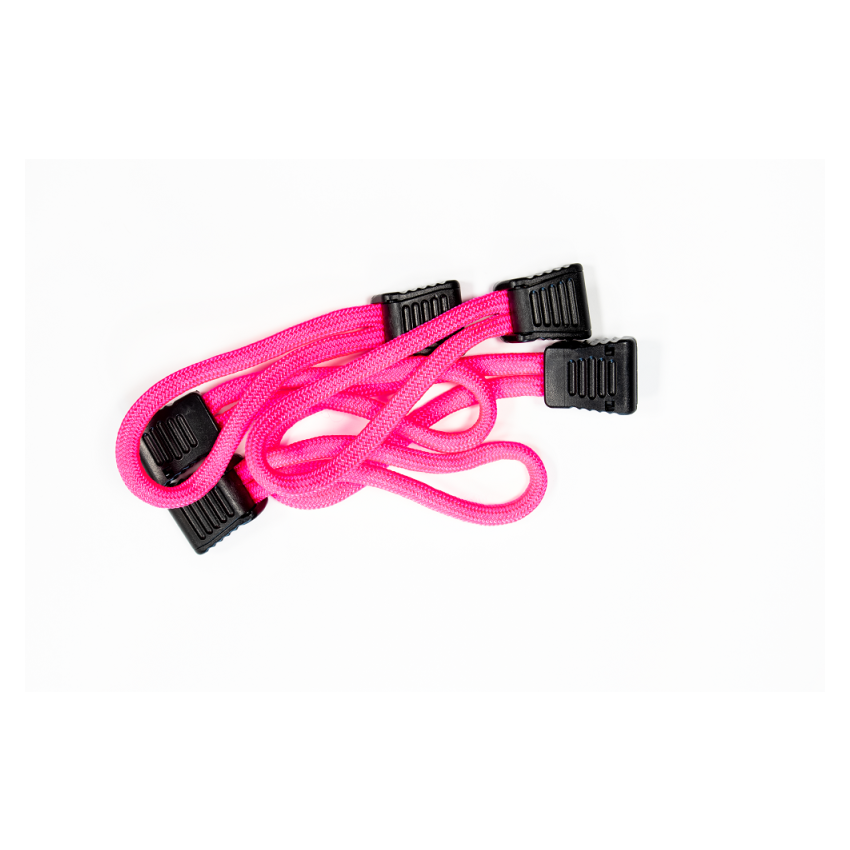 Fishbone Offroad Paracord Zipper Pulls 5 Pcs Hot Pink
