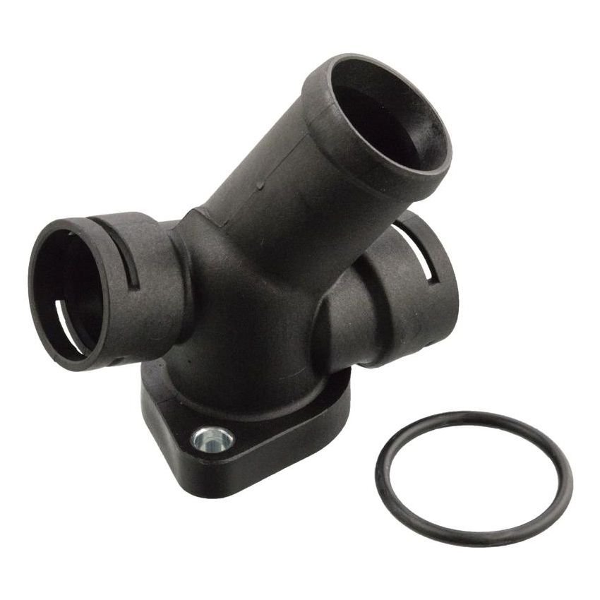 FEBI 18236 Coolant Flange for cylinder head, with seal