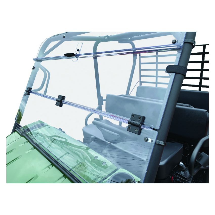 QuadBoss 375789 09-22 Kawasaki KAF620M Mule 4010 4x4 Windbreak Folding Windshield