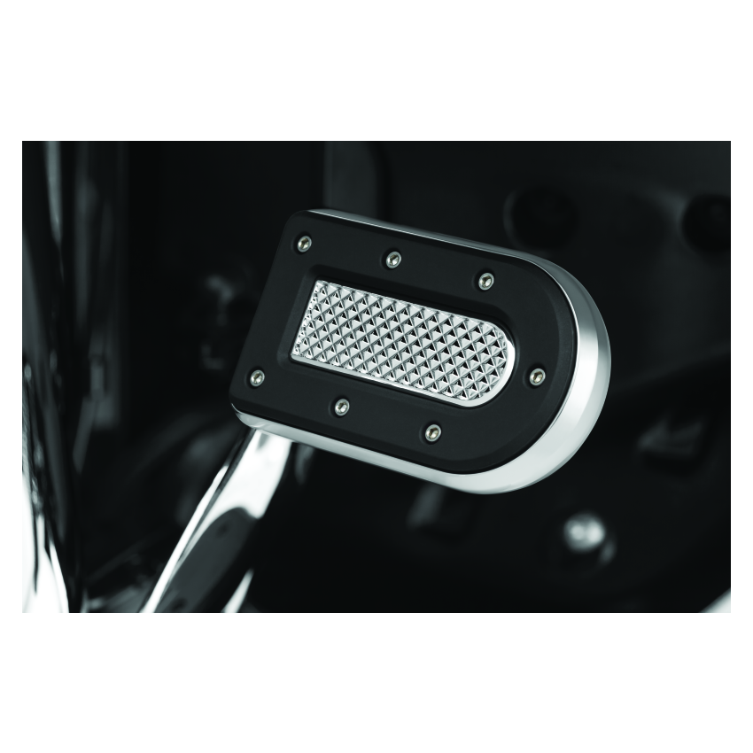 Kuryakyn 7039 Heavy Industry Brake Pedal 80-Up FL Models Chrome