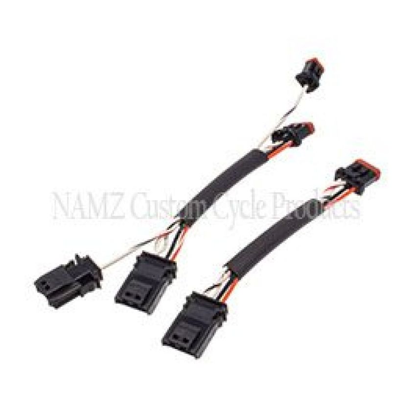 NAMZ NHCX-J08 2012+ V-Twin Dyna Handlebar Control Xtension Harness 8in.