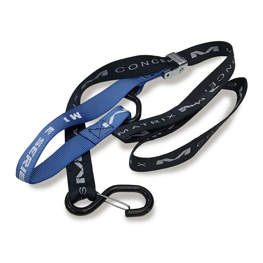 Matrix Concepts E1-103 E Series 1 Inch Tie Down Set - Blue