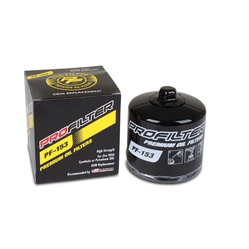 ProFilter PF-153 Ducati Spin-On Black Various Performance Oil Filter