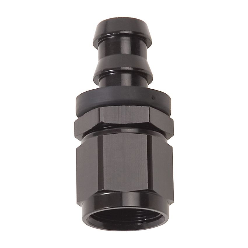 RUSSELL RUS624003 Twist-Lok Hose End #4 Str Black