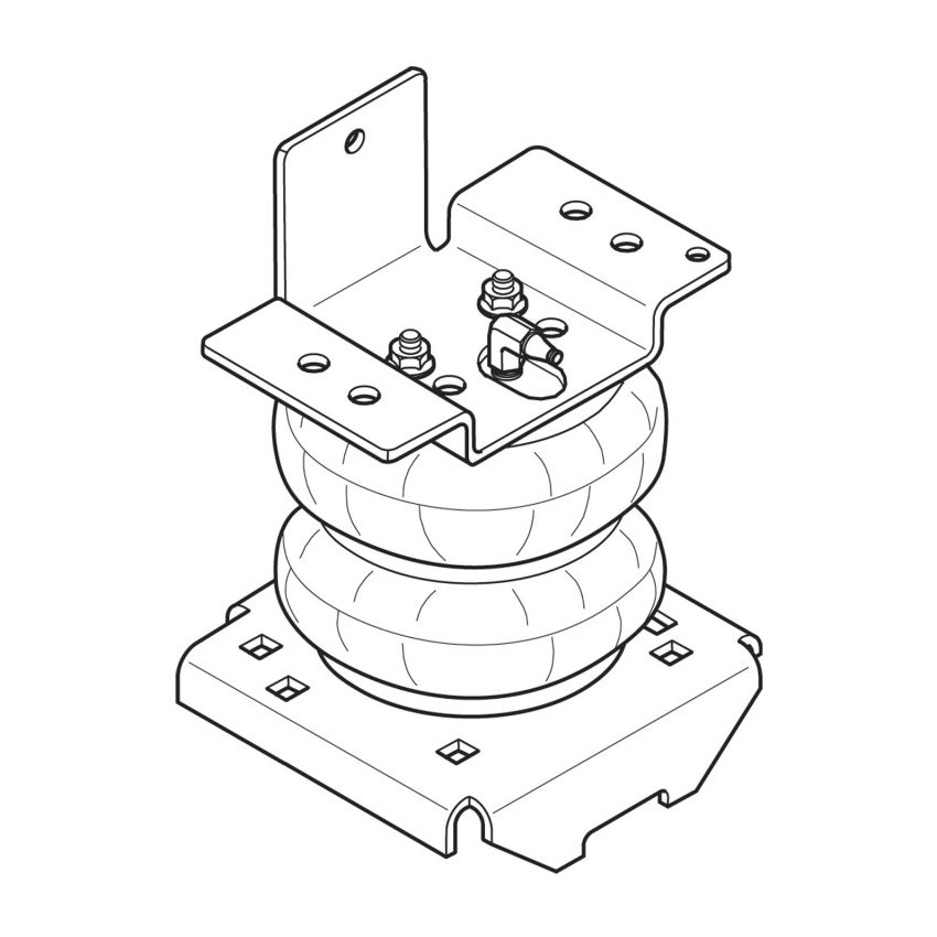 Firestone 2249 Ride-Rite Air Helper Spring Kit Rear 01-10 Chevy/GMC C2500HD/C3500HD Cab (W217602249)