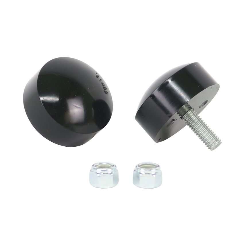 Whiteline W93505 Universal Bump Stop Disk (Pair) - H:1in Dia: 2in