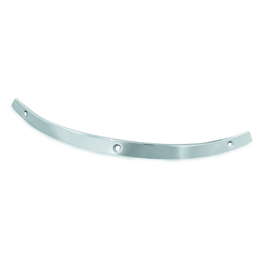 Kuryakyn 1387 Smooth Windshield Trim 14-Up Touring Chrome