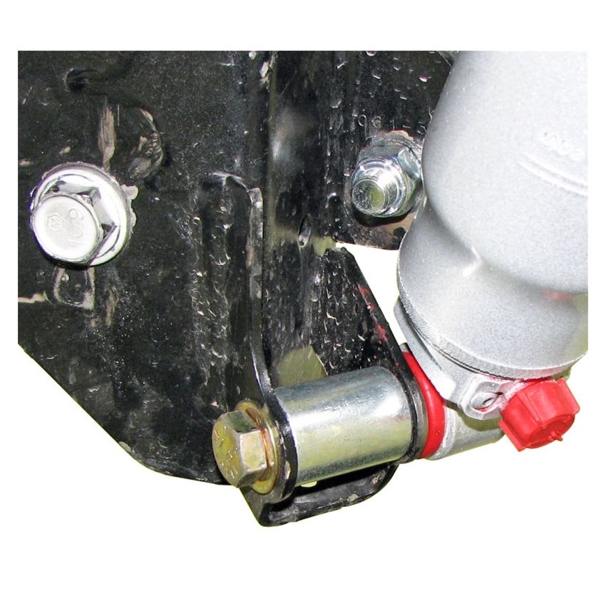 RockJock JK Shock Mount Relocation Kit Rear Lower w/ Hardware Pair