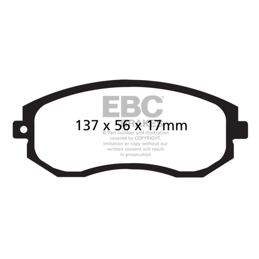 EBC UD1539 12+ Scion FR-S 2 Ultimax2 Front Brake Pads