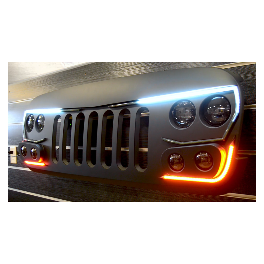 Oracle VECTOR Jeep Wrangler JK Grille Display