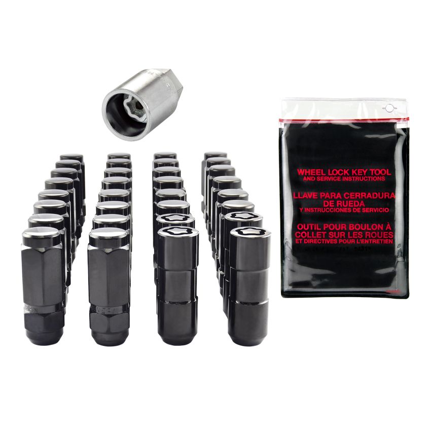 McGard (84844 9/16-18 MCG 8 LUG INSTALLATION KIT, BLACK (7/8 HEX)-OAL 2.5