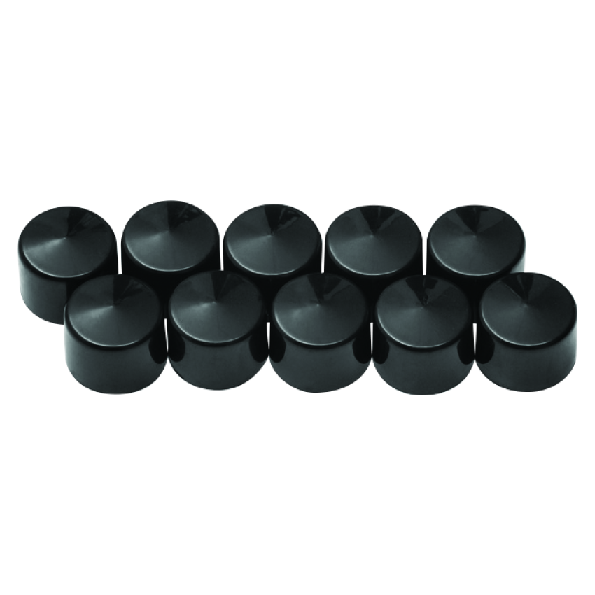 Kuryakyn 2455 Kool Kaps 5/16in Allen Gloss Black