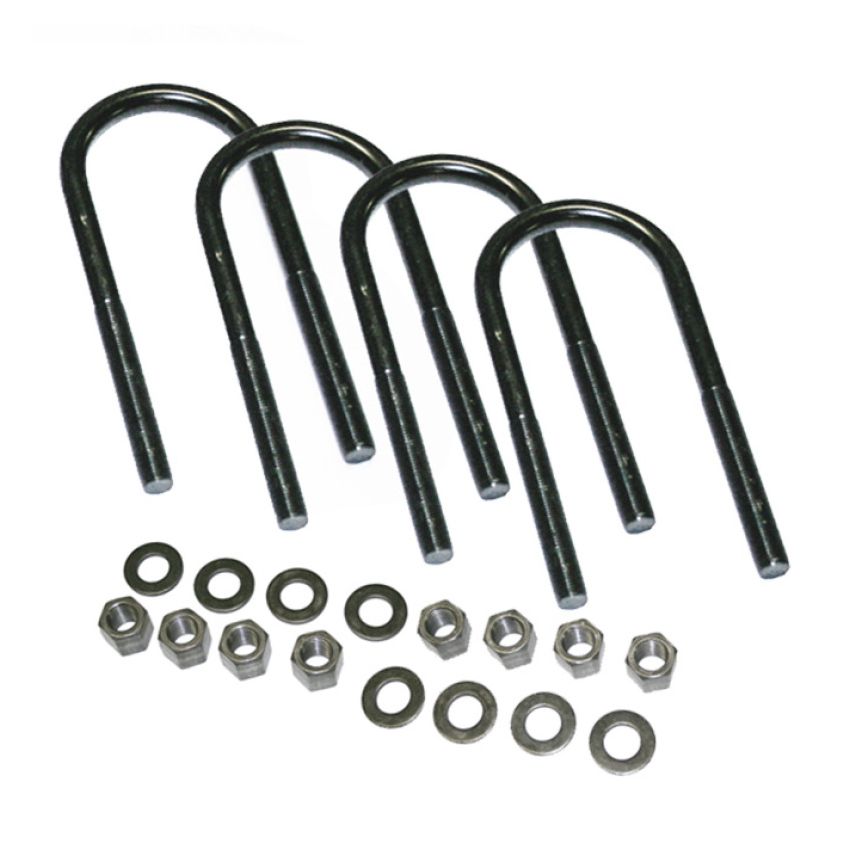 Superlift 3318 73-87 GM 1/2 - 3/4 Ton Pickup Front U-Bolt Kit
