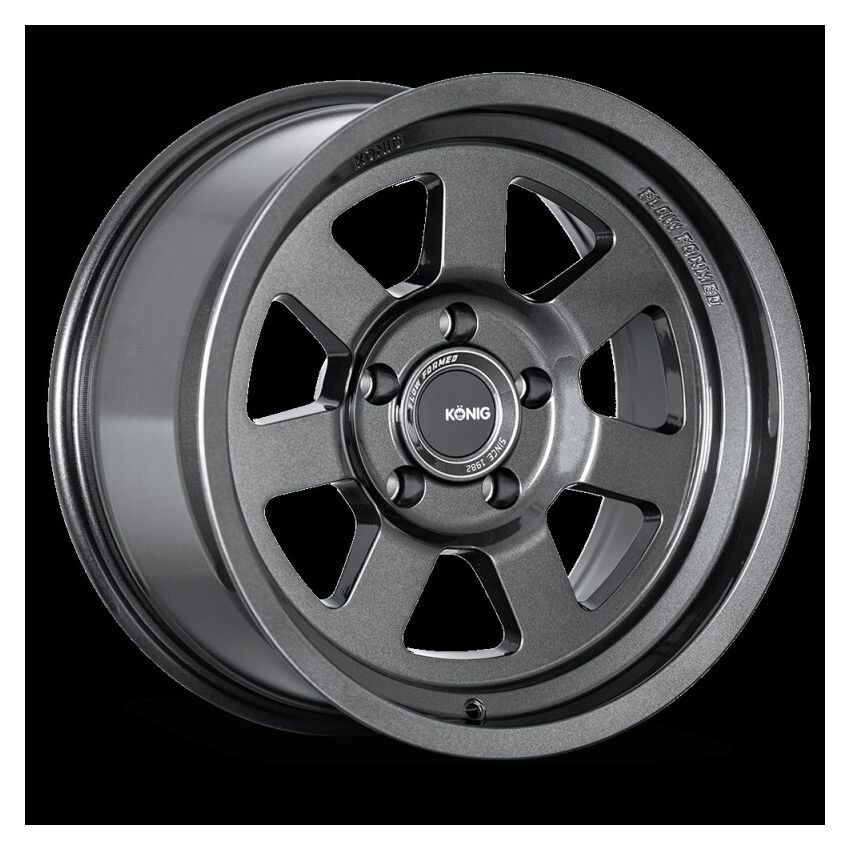 Konig H2975127N126 HT2 17X9 5X127 ET-12 Gloss Anthracite