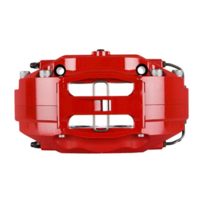 Stoptech 83.055.4300.71 91-05 Acura NSX Front BBK w/Red ST-40 Calipers Slotted 328x28mm Rotors Pads and SS Lines