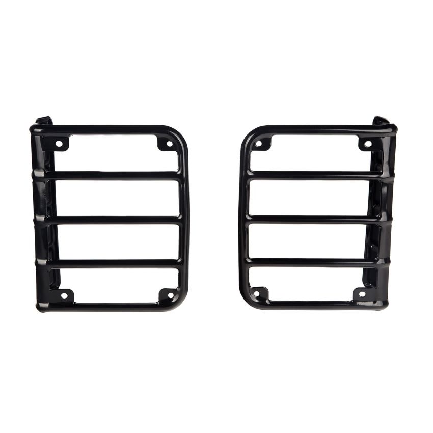 Rugged Ridge 07-18 Jeep Wrangler Black Tail Light Euro Guards
