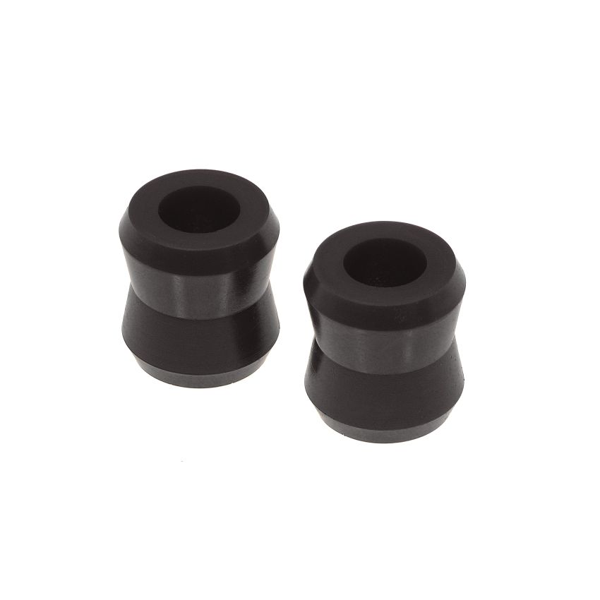 Prothane Universal Shock Bushings - Large Hourglass - 3/4 ID - Black