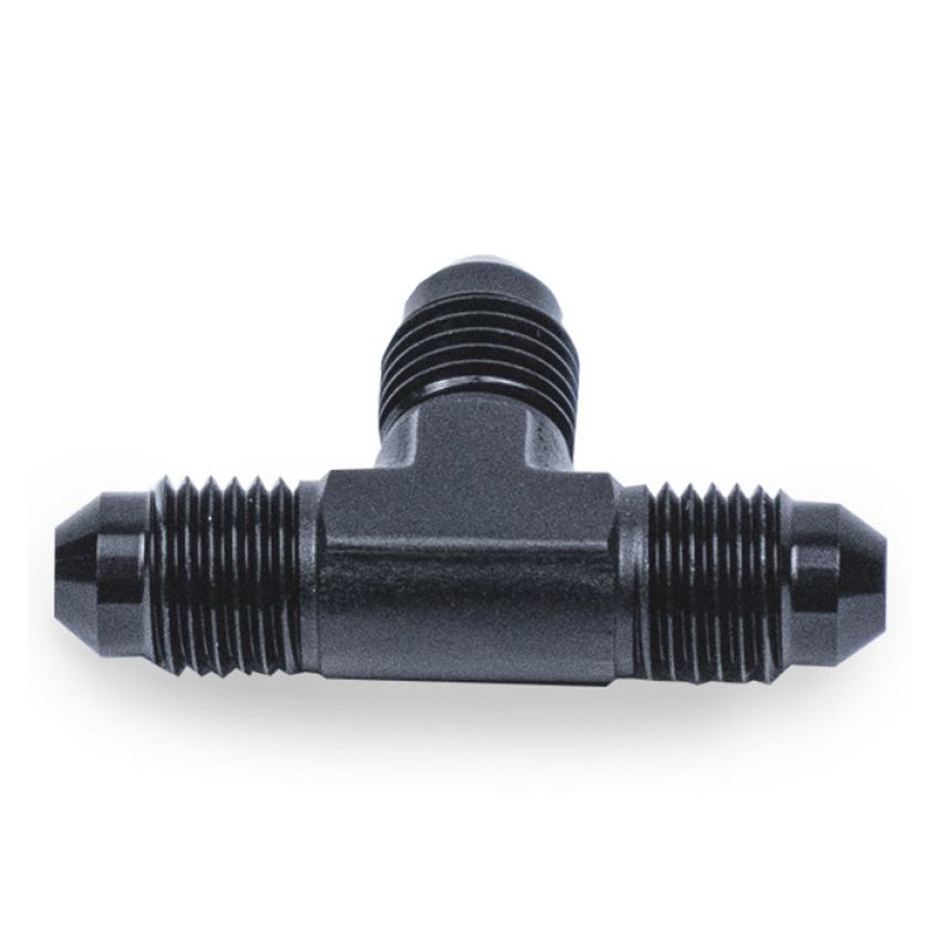 Snow Performance SNO-806-BRD 4AN T Water Methanol Fitting (BLACK)