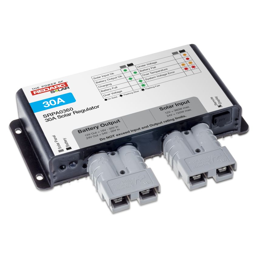 REDARC SRPA0360 Solar Regulator w/Anderson Connect - 30A