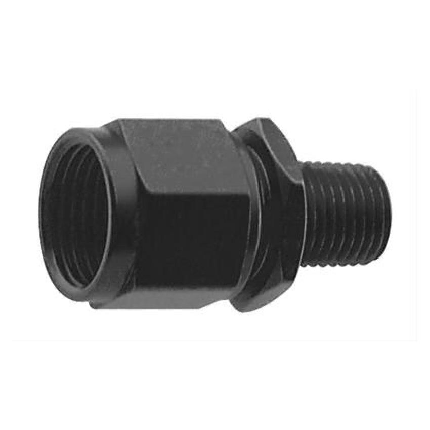Fragola -6AN Female Swivel To 3/8 NPT - Black