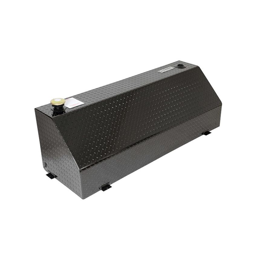 Dee Zee DZ92556B Deezee Universal Tanks - Wedge Rectangle Black Tread Aluminum